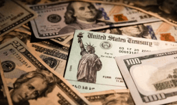 Treasury check and cash
